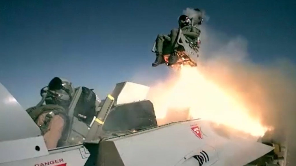 This week the team checks out the Martin-Baker ejection seat, which has saved nearly 8,000 pilots during a plane crash.